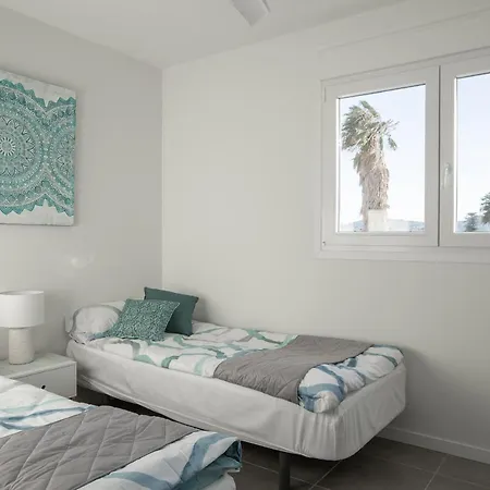 Sunny In With Outdoor Swimming Pool And Garage Parking Place Included, 300m From The Sandy
