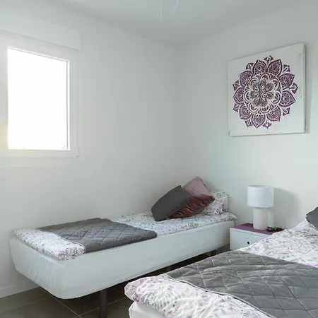 Sunny In With Outdoor Swimming Pool And Garage Parking Place Included, 300m From The Sandy *